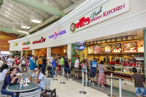 parks mall food court restaurants.